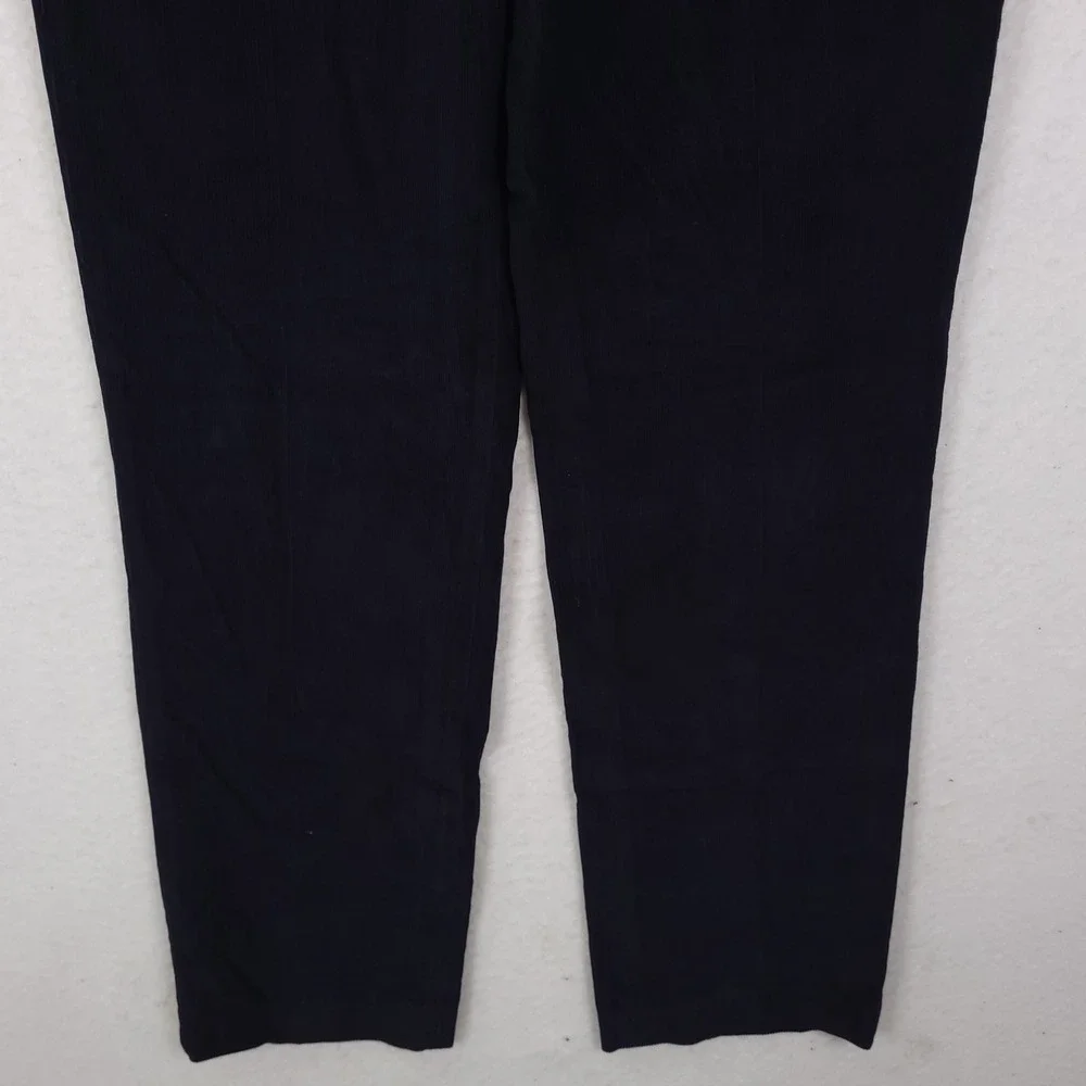 Lauren Ralph Lauren Corduroy Pants Mens 34x32 Fits 36x30 Blue Straight Leg